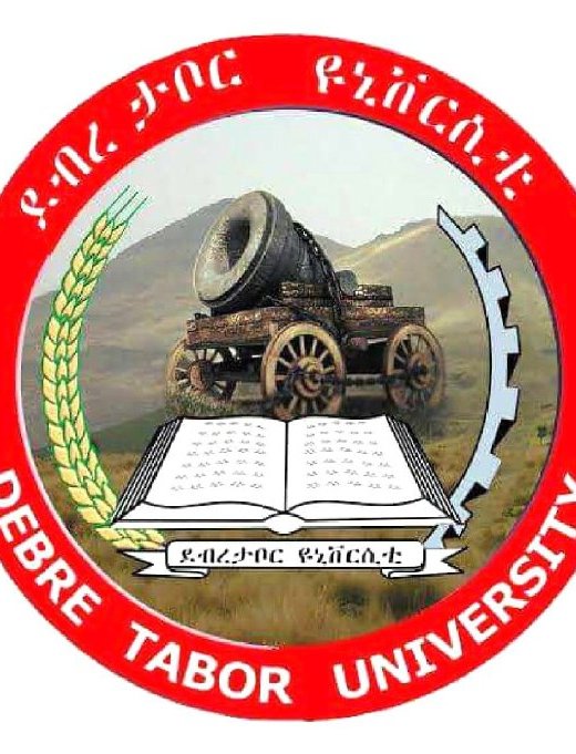 A Telegram notice from Debre Tabor University listing the registration dates and the documents to bring.