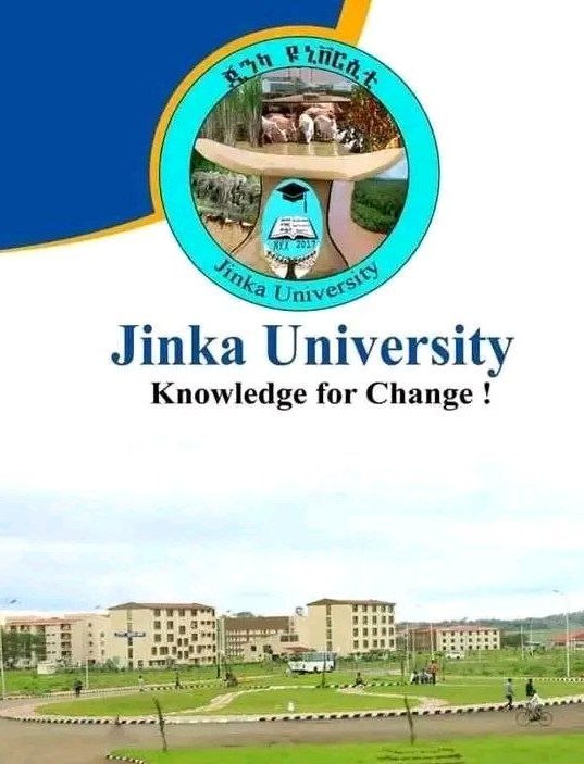 A Jinka University registration notice shared on Tikvah's Telegram channel.