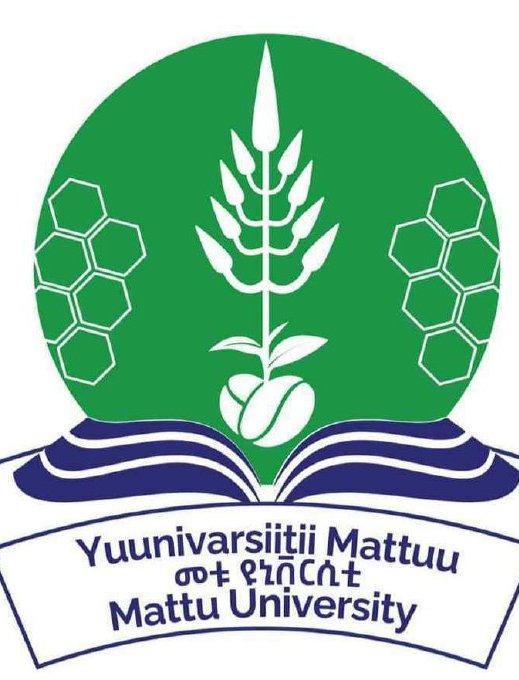 A Telegram post carrying the Mattu University registration notice, written in Amharic.