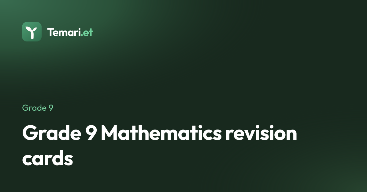 Polygram Regular Grade 9 Mathematics unit 6: Regular Polygons